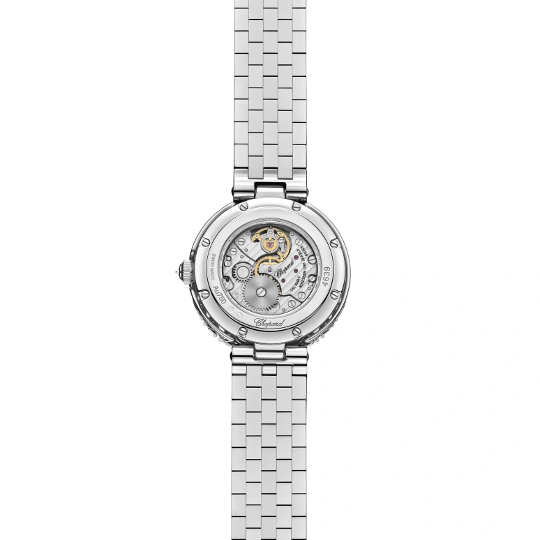 萧邦,L'HEURE DU DIAMANT 26毫米,26毫米,白金,蓝色,手动上弦,蓝宝石,水晶玻璃,圆形,10A178,10A178-1314