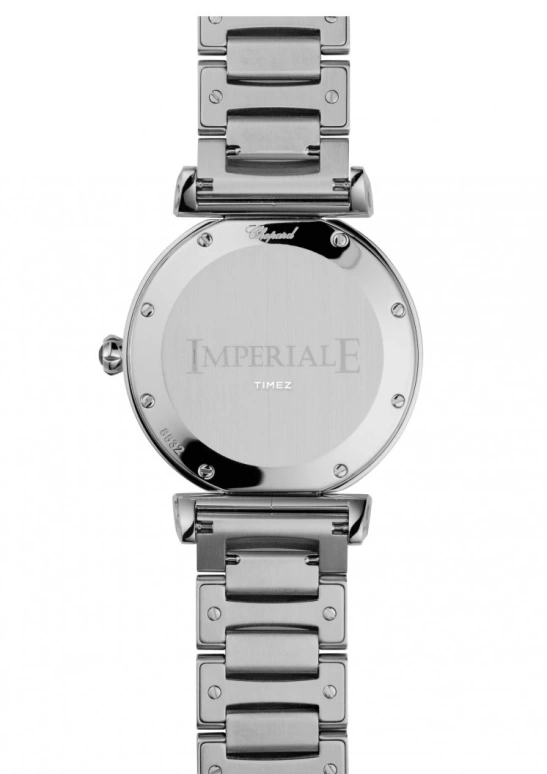 萧邦,IMPERIALE 36毫米,36毫米,精钢,银色,石英,日历,蓝宝石,水晶玻璃,388532,388532-3004