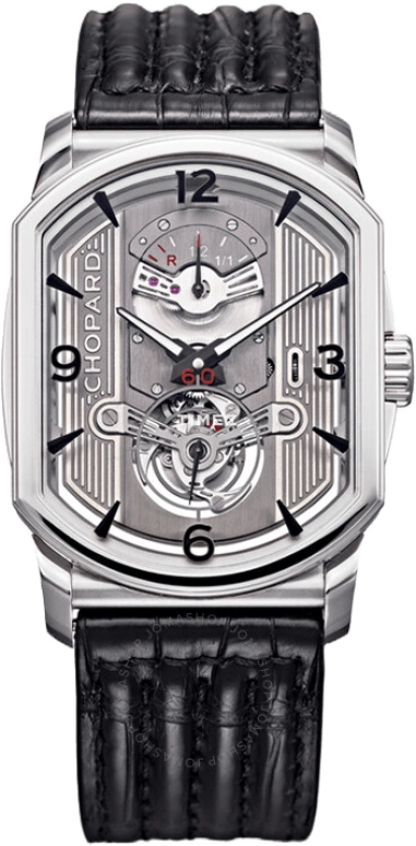 Chopard,L.U.C 35.40mm,35.40mm,Titanium,Skeleton,Handwound,Power Reserve Indicator,Tourbillon,168526,168526-3001