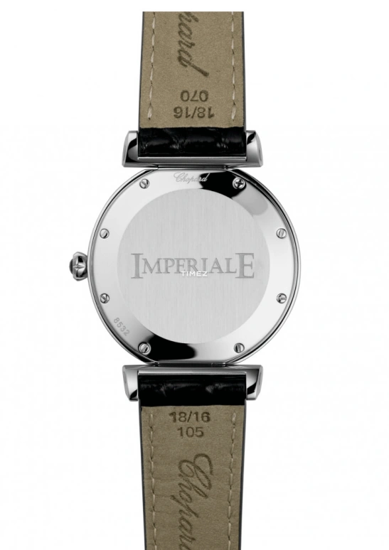 萧邦,IMPERIALE 36毫米,36毫米,精钢,银白色,石英,日历,蓝宝石,水晶玻璃,388532,388532-3001