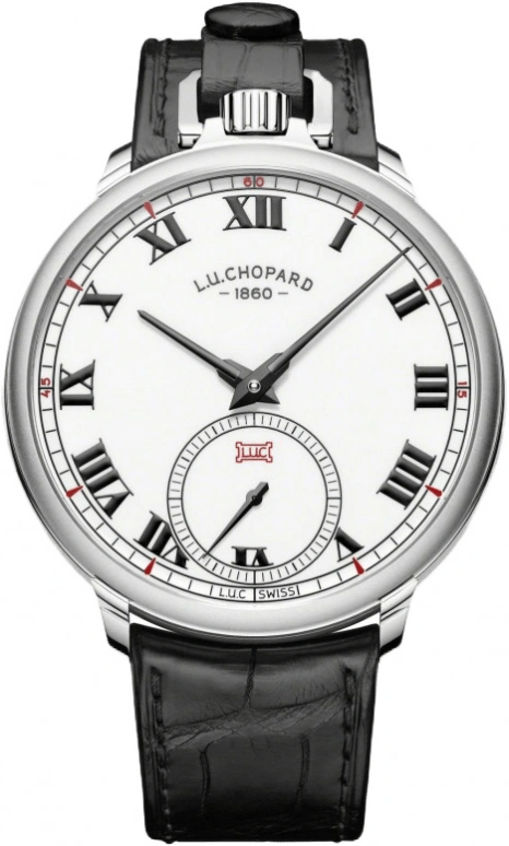 Chopard,L.U.C 49.60mm,49.60mm,White Gold,White,Handwound,80hours,In-house Caliber,161923,161923-1001