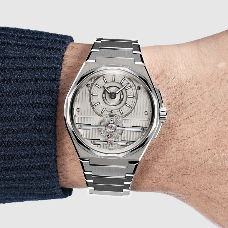 克里斯托弗沃德,The Twelve 41毫米,41毫米,精钢,灰色,手动上弦,144小时,自制机芯,C12,C12-41H6D1-WW-B0