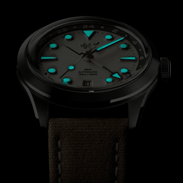 克里斯托弗沃德,C65 38毫米,38毫米,精钢,白色,自动上弦,日历,两地时,C65,C65-38AGM3-S00E1-WC