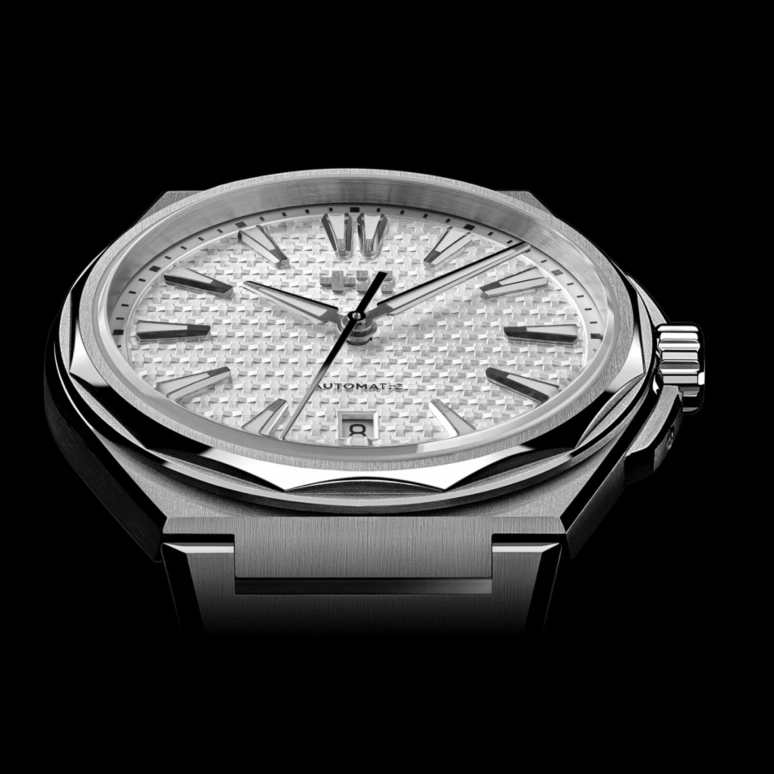 Christopher Ward,The Twelve 40mm,40mm,Stainless Steel,Silver White,Automatic,Day,38hours,C12,C12-40ADA1-S00W0-RK