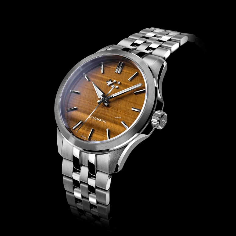 克里斯托弗沃德,C63 36毫米,36毫米,精钢,棕色,自动上弦,38小时,蓝宝石,水晶玻璃,C63,C63-36A3H1-S00A0-B1