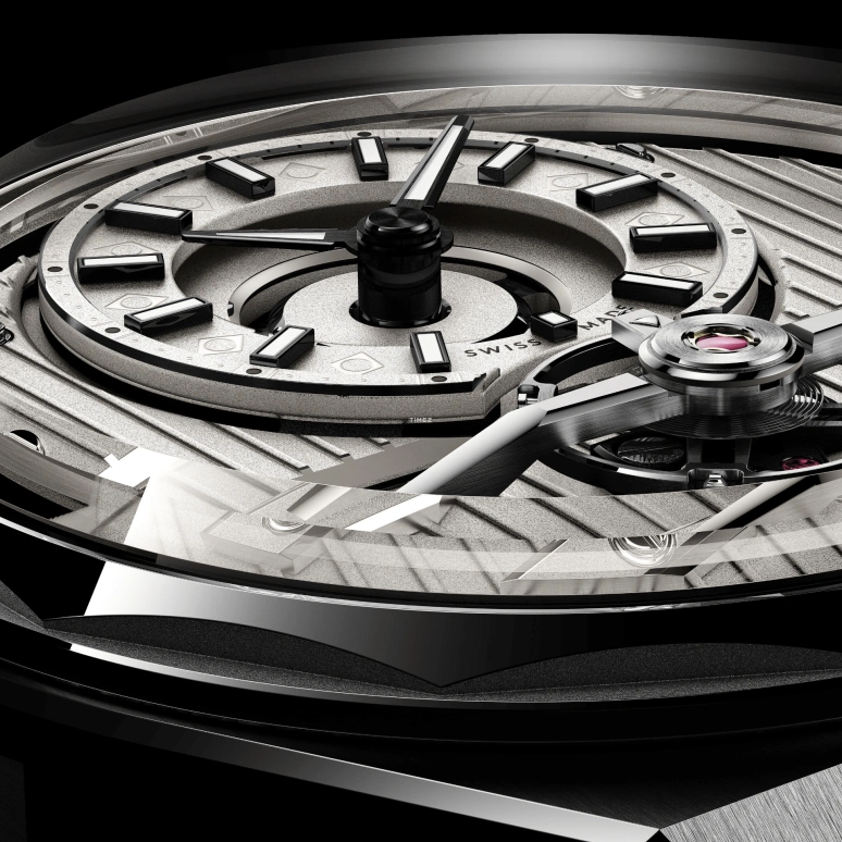 克里斯托弗沃德,The Twelve 41毫米,41毫米,精钢,灰色,手动上弦,144小时,自制机芯,C12,C12-41H6D1-WW-B0