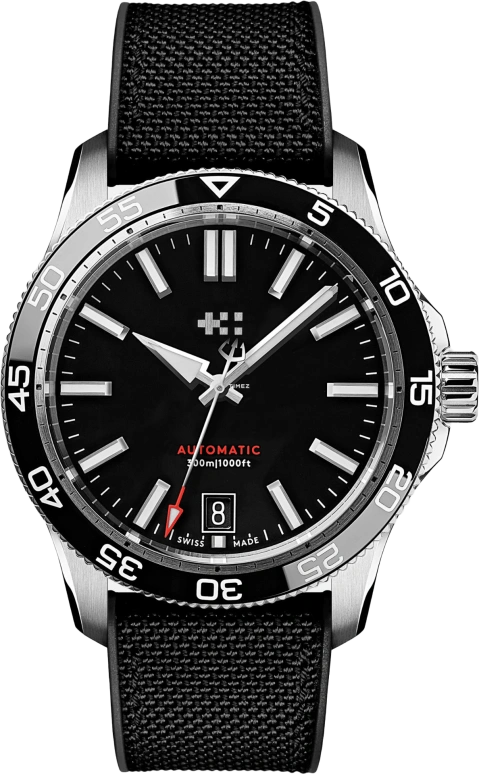 Christopher Ward,C60 38mm,38mm,Stainless Steel,Black,Automatic,Day,38hours,C60,C60-38ADA31S0KK1-HK