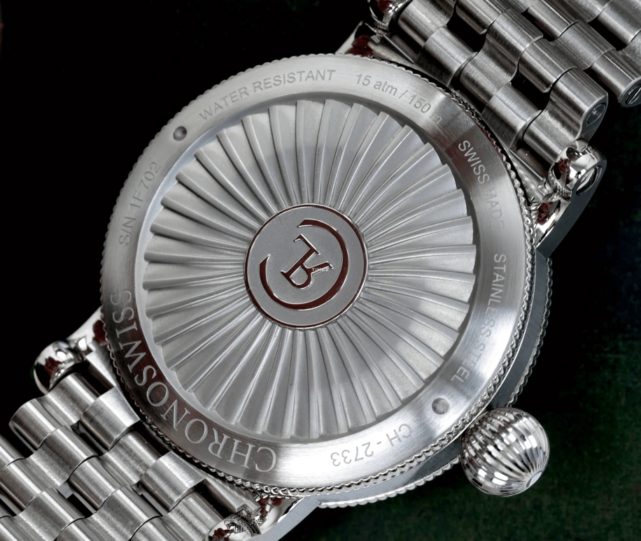 瑞宝,Timemaster 41毫米,41毫米,不锈钢,白色,自动上弦,日历,42小时,CH,CH-2733-LU
