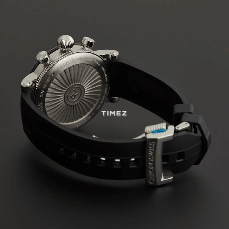 瑞宝,Timemaster 44毫米,44毫米,精钢,黑色,自动上弦,计时,星期历,日历,CH,CH-9043B-DB
