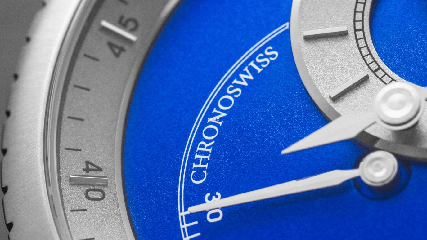 Chronoswiss,Pulse 41mm,41mm,Titanium,Blue,Silver,Automatic,Retrograde,55hours,CH,CH-6823T-BLSI