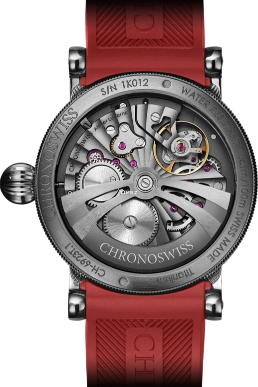 Chronoswiss,Open Gear 42mm,42mm,Titanium,Blue,Pink,Automatic,Retrograde,55hours,CH,CH-6923T.1-ARDB