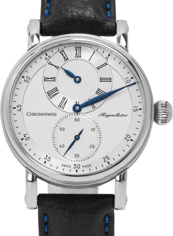 Chronoswiss,Sirius 40mm,40mm,Stainless Steel,White,Automatic,38hours,In-house Caliber,CH,CH-8723-SI