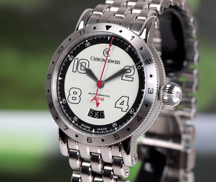 瑞宝,Timemaster 41毫米,41毫米,不锈钢,白色,自动上弦,日历,42小时,CH,CH-2733-LU