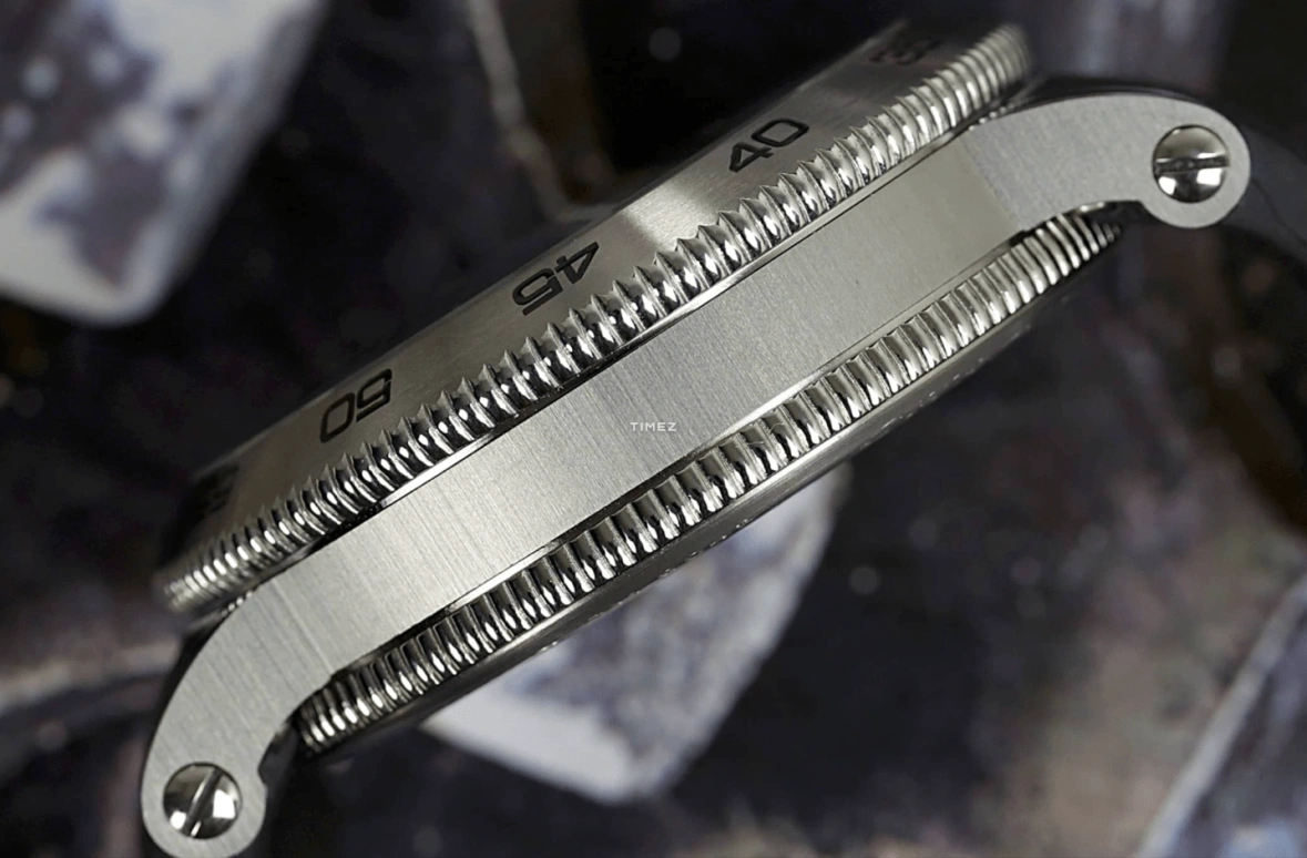 瑞宝,Timemaster 44毫米,44毫米,精钢,黑色,框架,自动上弦,计时,日历,CH,CH-9043S-BK