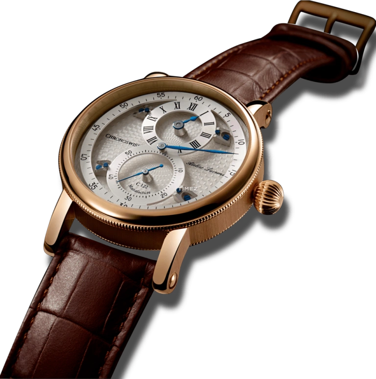 Chronoswiss,Heritage 40mm,40mm,Rose Gold,White,Automatic,45hours,In-house Caliber,CH,CH-1241.3R-SISI