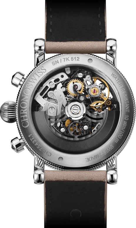 瑞宝,Opus 41毫米,41毫米,钛,棕色,自动上弦,计时,日历,CH,CH-7543T.1S-BR