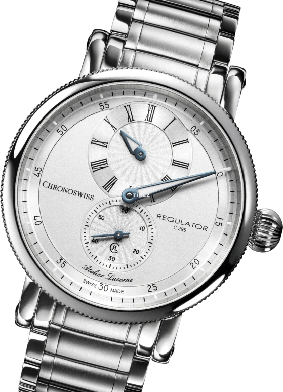 Chronoswiss,Classic 37mm,37mm,Stainless Steel,Silver,Automatic,42hours,In-house Caliber,CH,CH-4023-SI