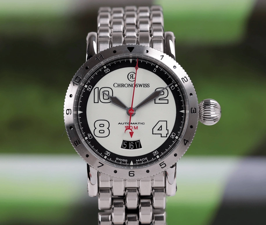 瑞宝,Timemaster 41毫米,41毫米,不锈钢,白色,自动上弦,日历,42小时,CH,CH-2733-LU
