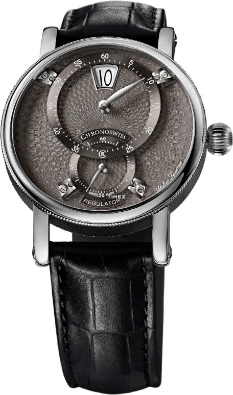 瑞宝,Heritage 40毫米,40毫米,精钢,灰色,自动上弦,跳时,42小时,CH,CH-8323-GRGR