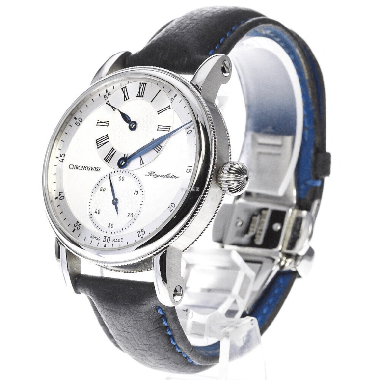 Chronoswiss,Sirius 40mm,40mm,Stainless Steel,White,Automatic,38hours,In-house Caliber,CH,CH-8723-SI