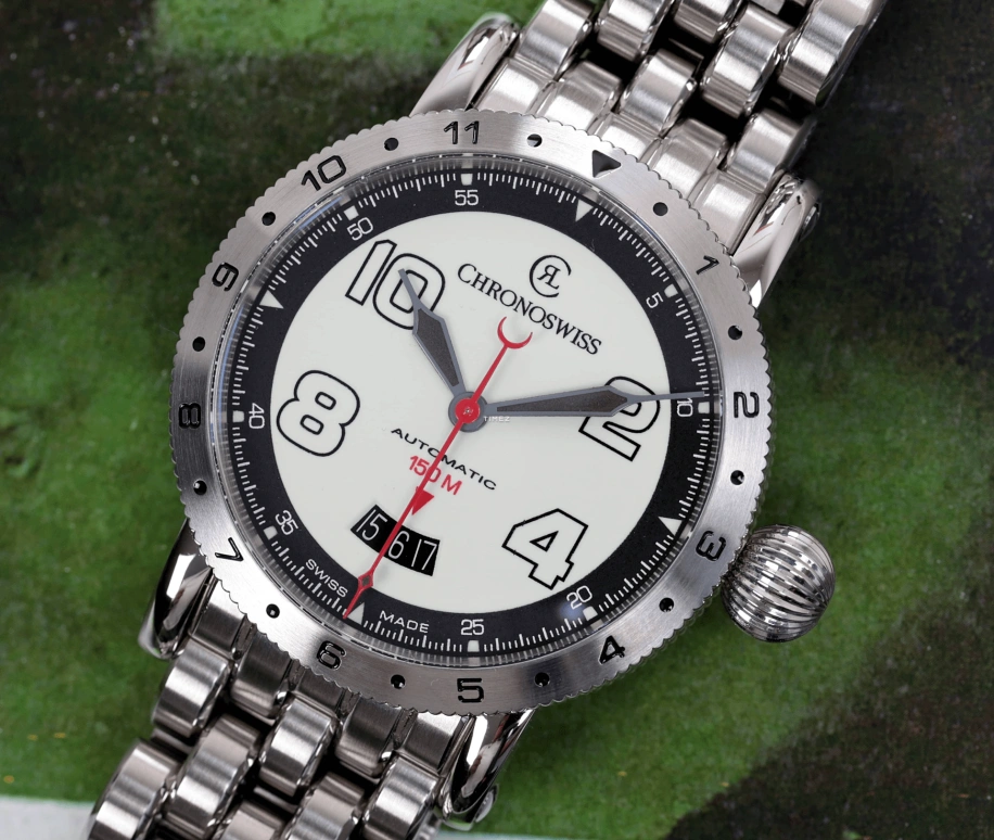 瑞宝,Timemaster 41毫米,41毫米,不锈钢,白色,自动上弦,日历,42小时,CH,CH-2733-LU