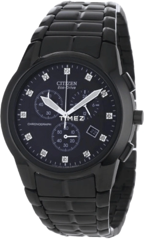 Citizen,Eco-Drive 40mm,40mm,Stainless Steel,Black,Quartz,AT2055,AT2055-52G