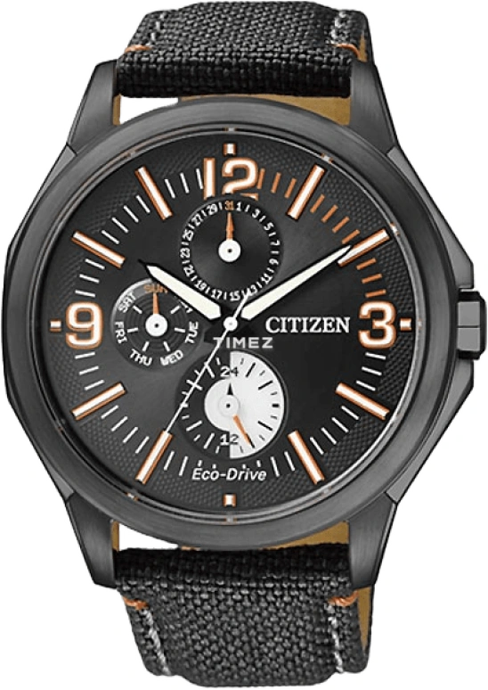 Citizen,Eco-Drive 44mm,44mm,Stainless Steel,Black,Quartz,AP4005,AP4005-11E