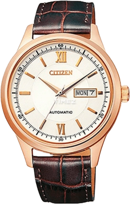 Citizen,Other 40mm,40mm,Stainless Steel,White,Automatic,NY4053,NY4053-05A