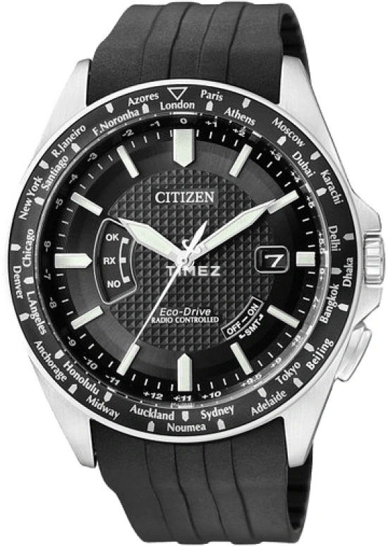 Citizen,Eco-Drive 44mm,44mm,Stainless Steel,Black,Quartz,CB0021,CB0021-06E