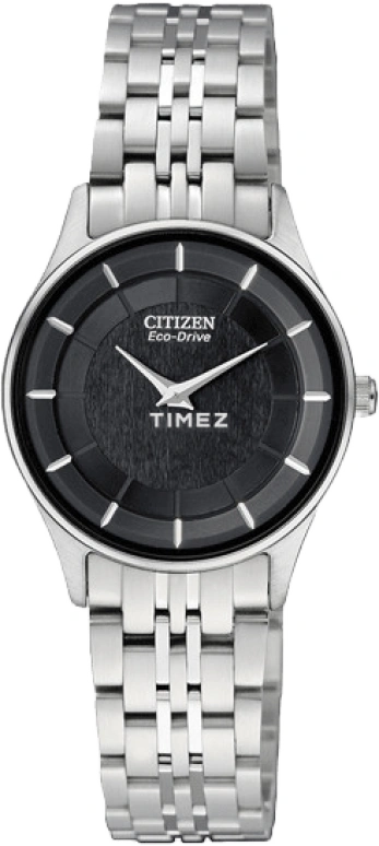 Citizen,Quartz 25mm,25mm,Stainless Steel,Black,Sapphire,Crystal Glass,EG3210,EG3210-51E