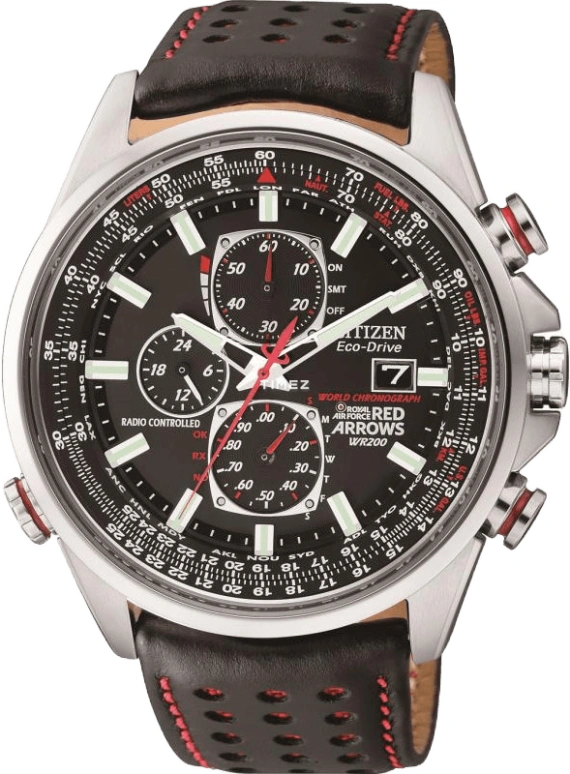 Citizen,Eco-Drive 43mm,43mm,Stainless Steel,Black,Quartz,AT8060,AT8060-09E
