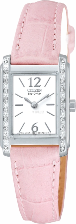 Citizen,Quartz 21x19mm,21x19mm,Stainless Steel,White,Sapphire,Crystal Glass,Setting,Diamonds,EW9461,EW9461-04A