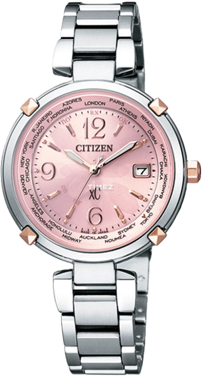 Citizen,Eco-Drive 30.68mm,30.68mm,Titanium,Pink,Sapphire,EC1044,EC1044-55W