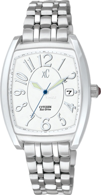 Citizen,Eco-Drive 31mm,31mm,Stainless Steel,White,Crystal Glass,EW0860,EW0860-59A