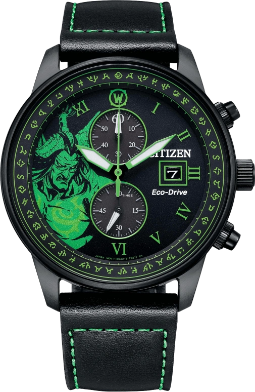Citizen,Eco-Drive 44mm,44mm,Stainless Steel,Quartz,In-house Caliber,Crystal Glass,CA7075,CA7075-05E