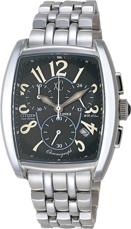 Citizen,Eco-Drive 36mm,36mm,Stainless Steel,Black,Crystal Glass,FA2060,FA2060-59E
