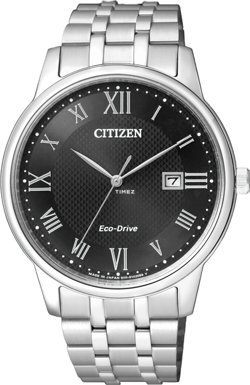 Citizen,Eco-Drive 40.20mm,40.20mm,Stainless Steel,Black,Sapphire,Crystal Glass,BM6970,BM6970-52E
