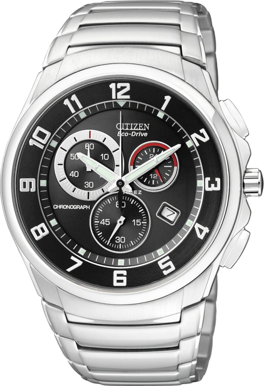 Citizen,Eco-Drive 41mm,41mm,Stainless Steel,Black,Quartz,In-house Caliber,Sapphire,Crystal Glass,AT0690,AT0690-55E