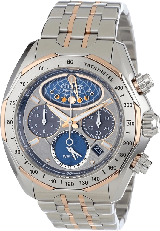 Citizen,Quartz 44mm,44mm,Stainless Steel,Grey,Quartz,AV3006,AV3006-50H