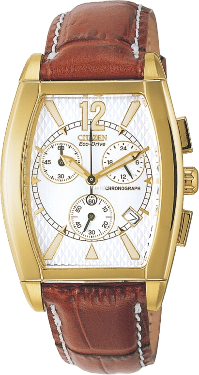 Citizen,Eco-Drive ,Stainless Steel,White,Crystal Glass,AT0002,AT0002-17A