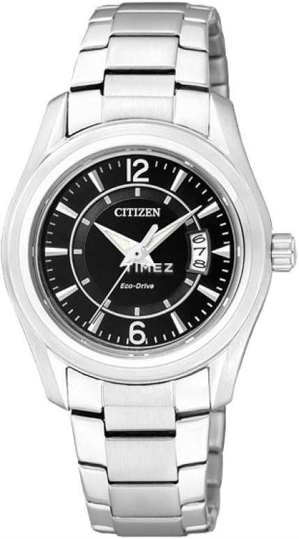 Citizen,Eco-Drive 31mm,31mm,Stainless Steel,Black,Sapphire,Crystal Glass,FE1010,FE1010-57E