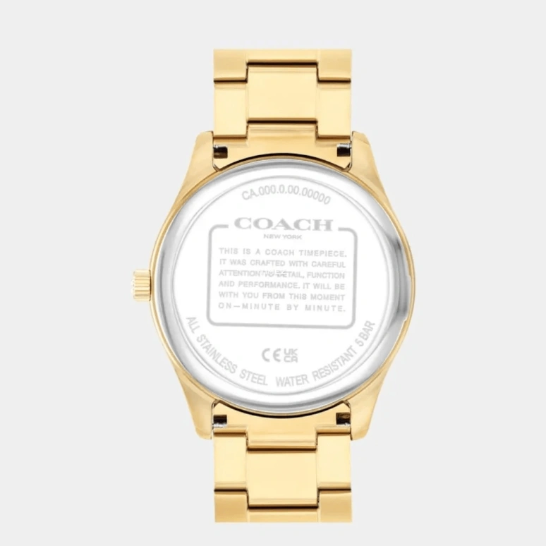 蔻驰,Oliver 41毫米,41毫米,精钢,绿色,石英,日历,矿物水晶,14602753