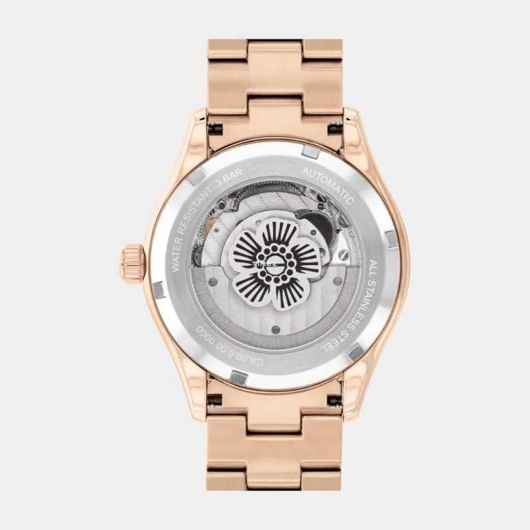 蔻驰,Brooks 38毫米,38毫米,精鋼,粉色,自動上弦,礦物水晶,圓形,14504488