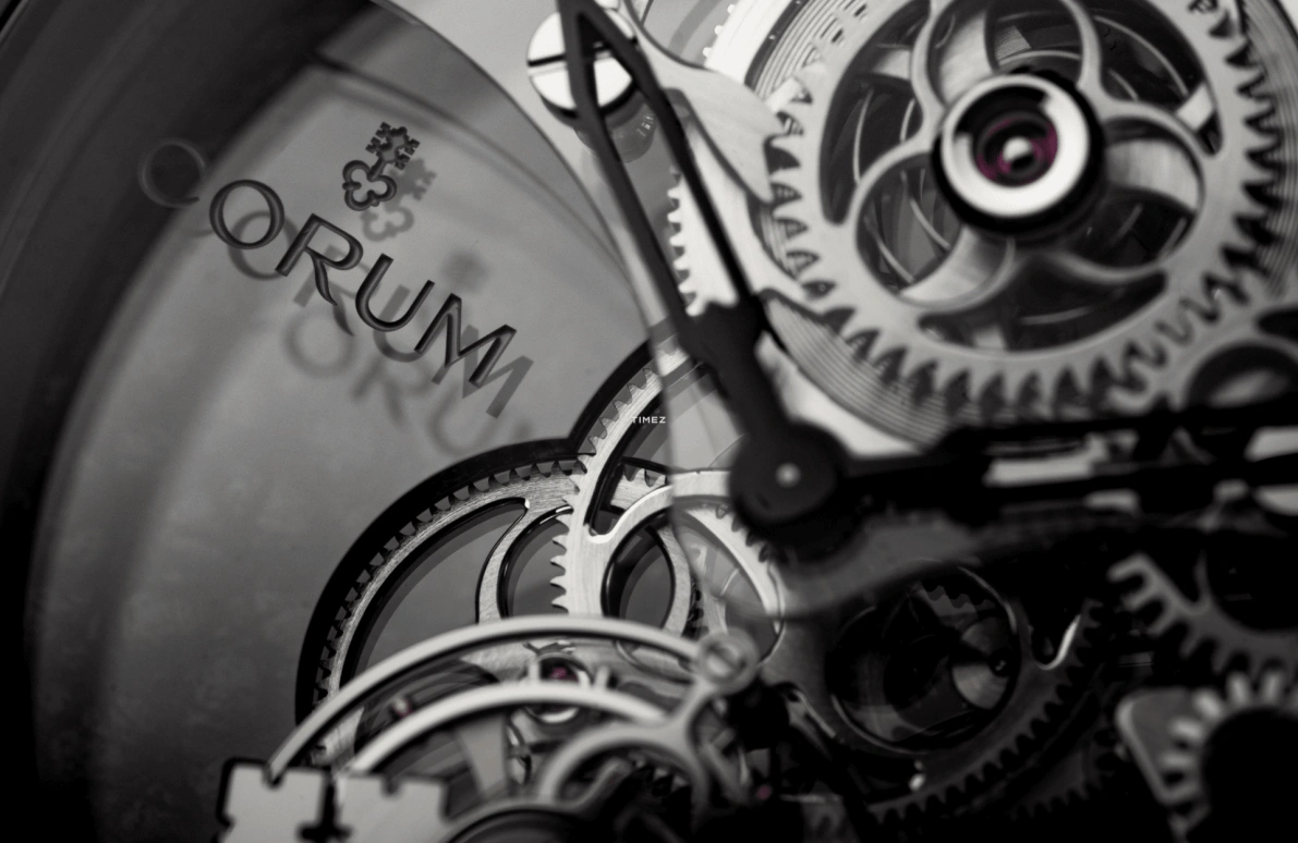 Corum,Heritage 44mm,44mm,White Gold,Skeleton,Handwound,Tourbillon,Crystal Glass,R374,R374/04417 - 374.710.69/0F09 0002
