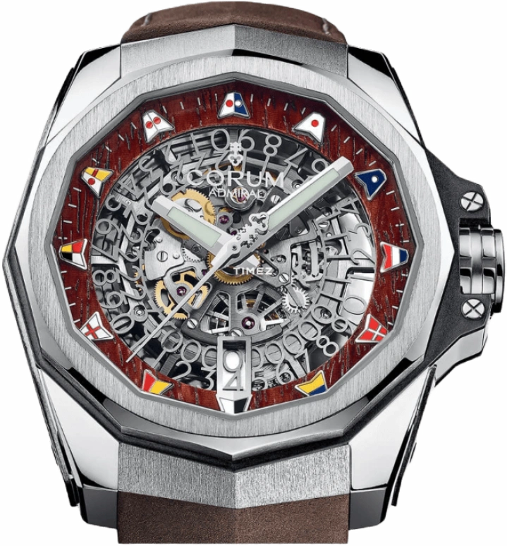 Corum,Admiral 45mm,45mm,Titanium Gold,Multi-Color,Luminous,Automatic,Day,42hours,A082,A082/03211 082.402.04/0F62 WO01