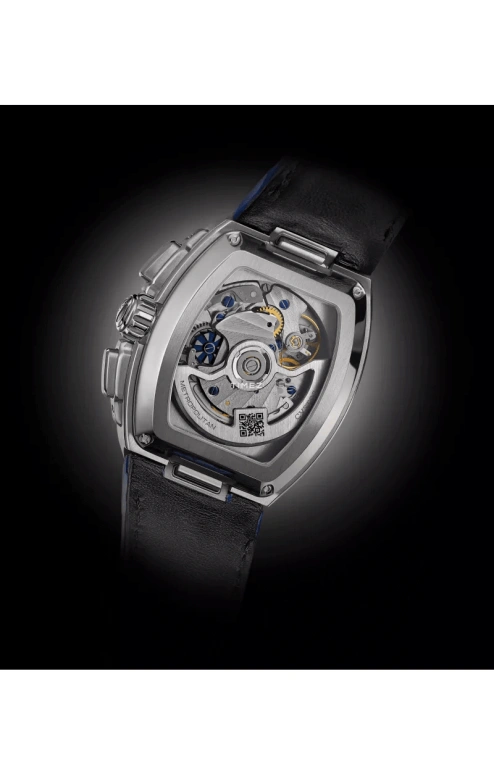 Cvstos,Metropolitan 51x42mm,51x42mm,Titanium,Blue,Silver,Automatic,Chronograph,Day,F01111,F01111.4213002