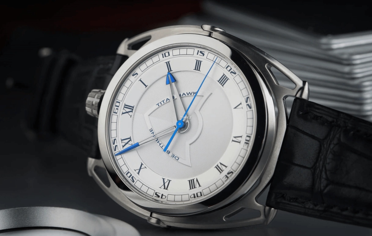 De Bethune,DB27 43毫米,43毫米,钛,银色,自动上弦,60小时,自制机芯,DB27TIS1V2