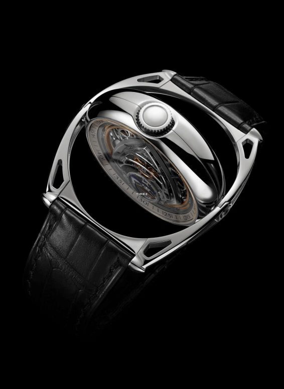 De Bethune,DB KIND OF TWO JUMPING GMT 43.30毫米,43.30毫米,钛合金,银色,框架,手动上弦,格林尼治时间,陀飞轮,闪电跳秒,DBK2V1