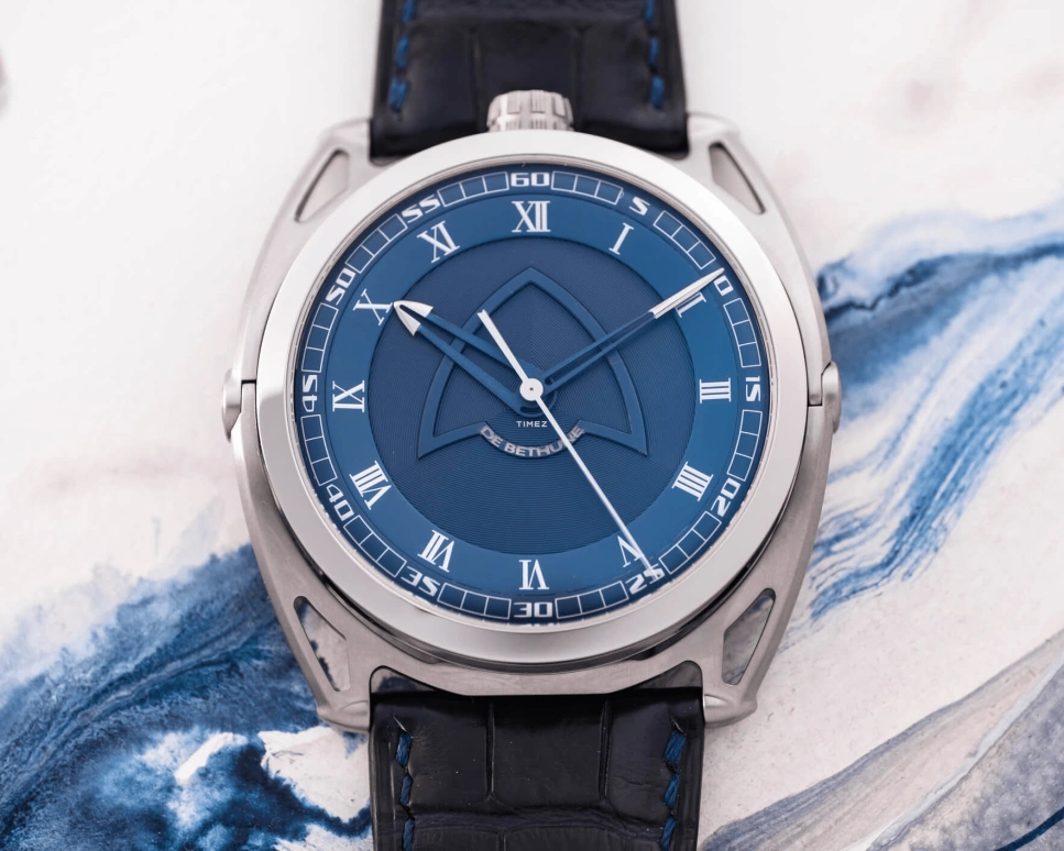 De Bethune,DB27 43毫米,43毫米,钛,蓝色,自动上弦,60小时,自制机芯,DB27TIS3V2