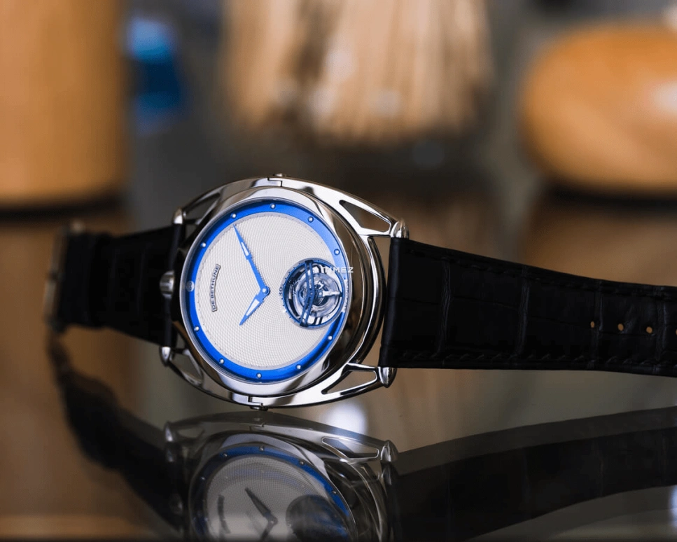 De Bethune,DB28 43毫米,43毫米,钛合金,灰色,手动上弦,陀飞轮,蓝宝石,DB28XPTTIS1